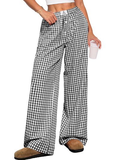 Soft Hour | Gingham Lounge Pants