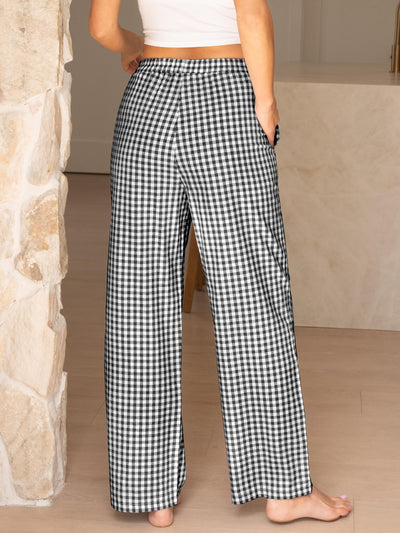 Soft Hour | Gingham Lounge Pants