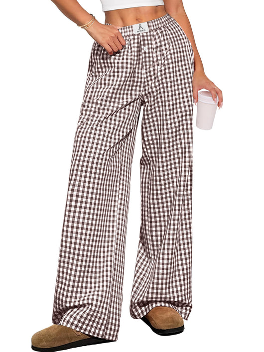 Soft Hour | Gingham Lounge Pants