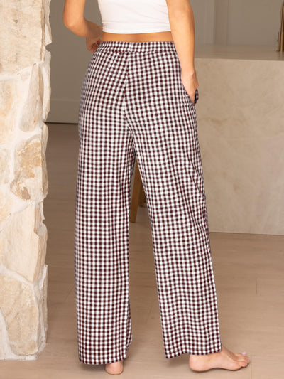 Soft Hour | Gingham Lounge Pants